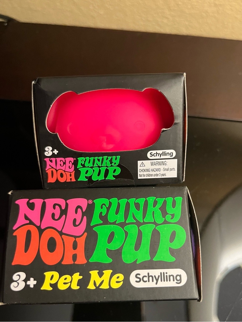 NeeDoh Funky Pup Squishy Sensory Fidget Toy NWT - PINK